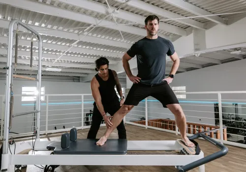 Pilates training