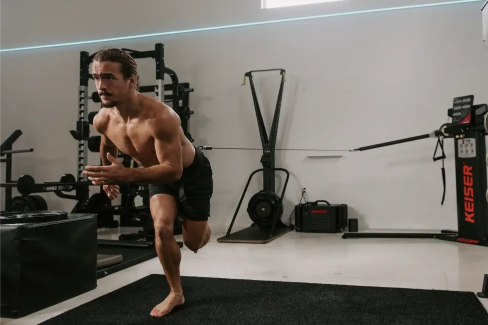 Man working out s