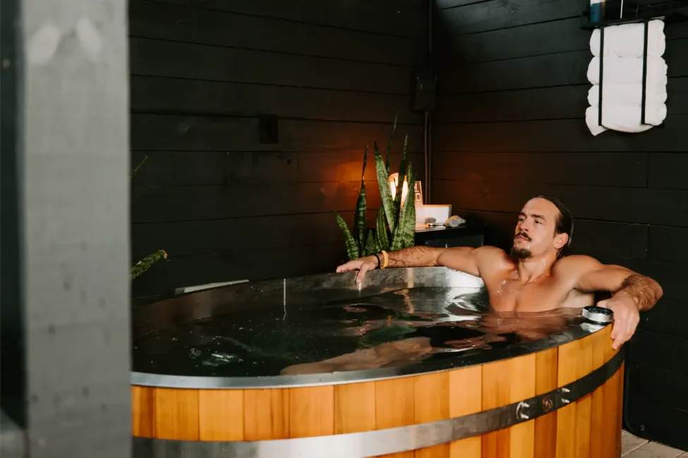 Recovery with ice bath