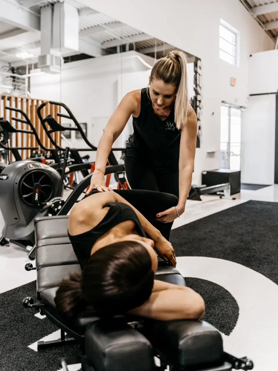 Chiropractic spinal alignment