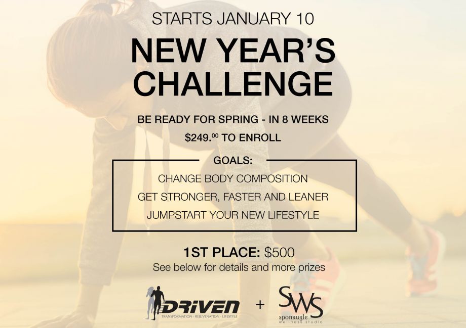 Driven Fit New Years Fitness Challenge 2018