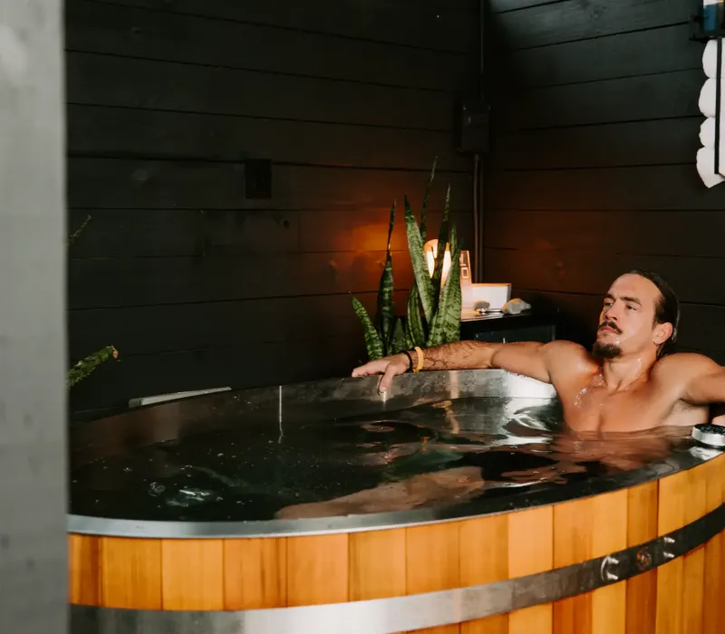 Recovery with ice bath