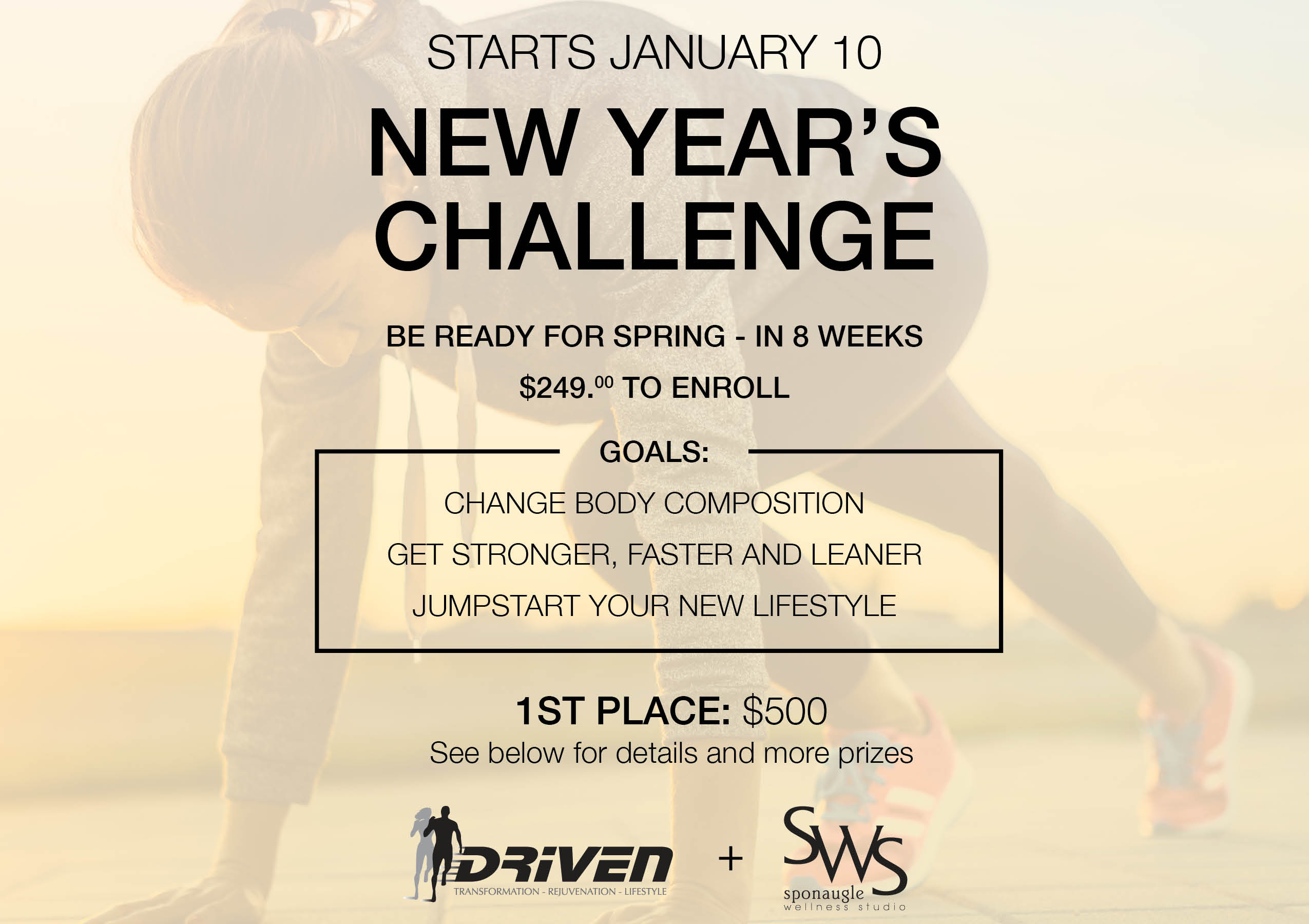 Driven Fit New Years Fitness Challenge 2018