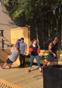 Outside personal training