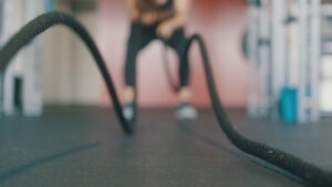 power training ropes exercise Driven Fit Gym Tampa