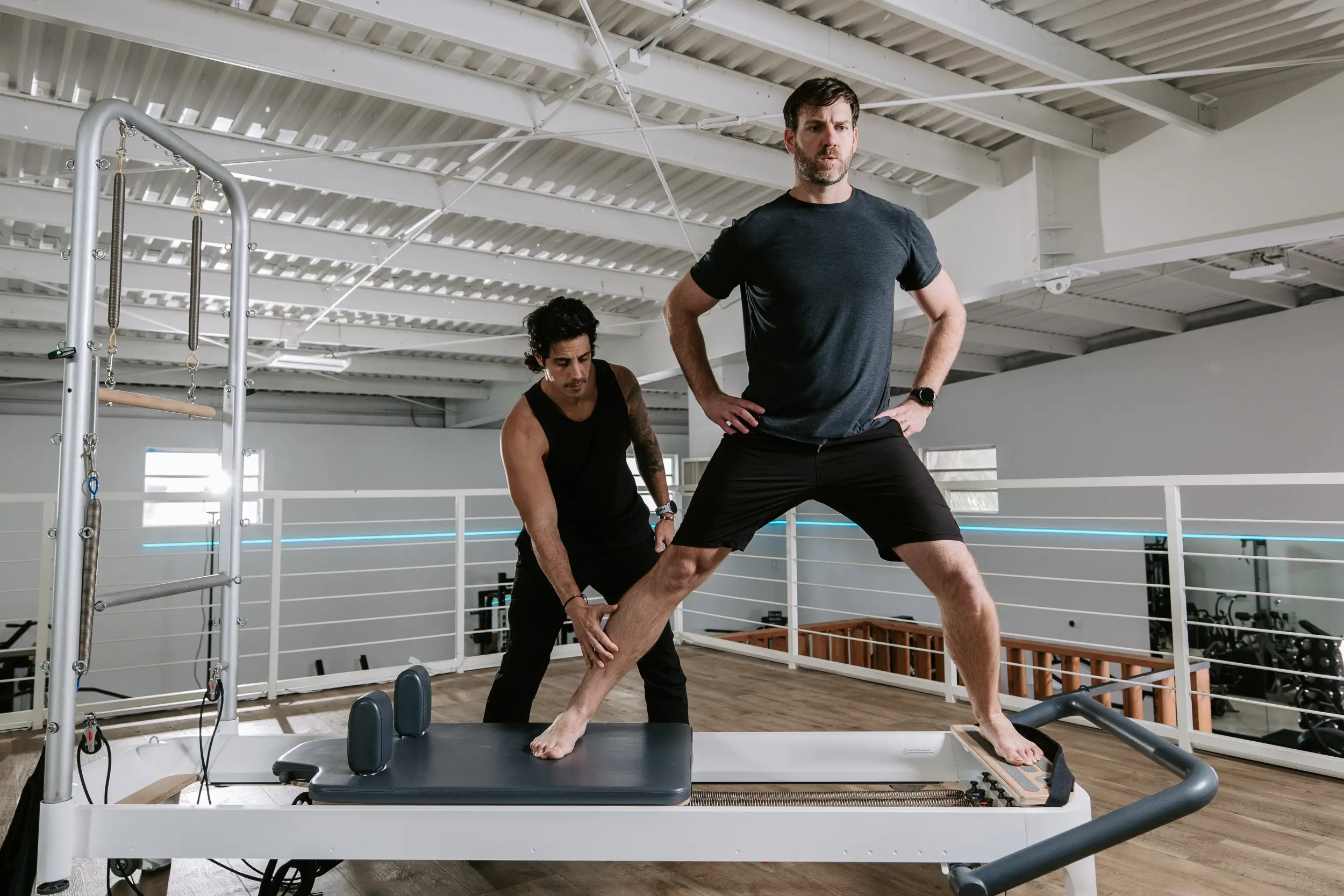 Pilates training