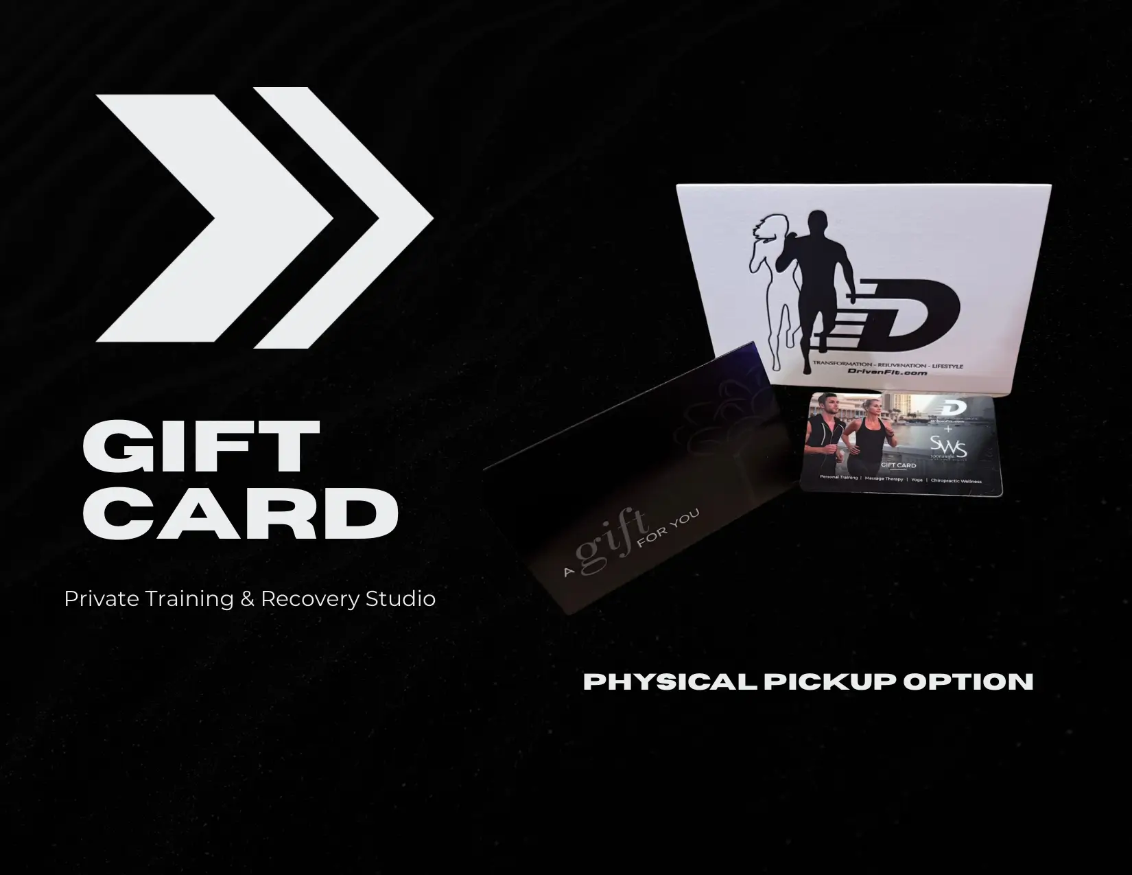 Pick up gift card option