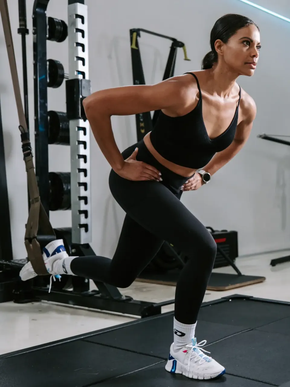 Women working out