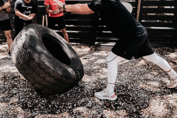 Flipping Tire No Sciatica Pain DrivenFit