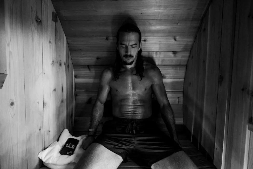 Using sauna